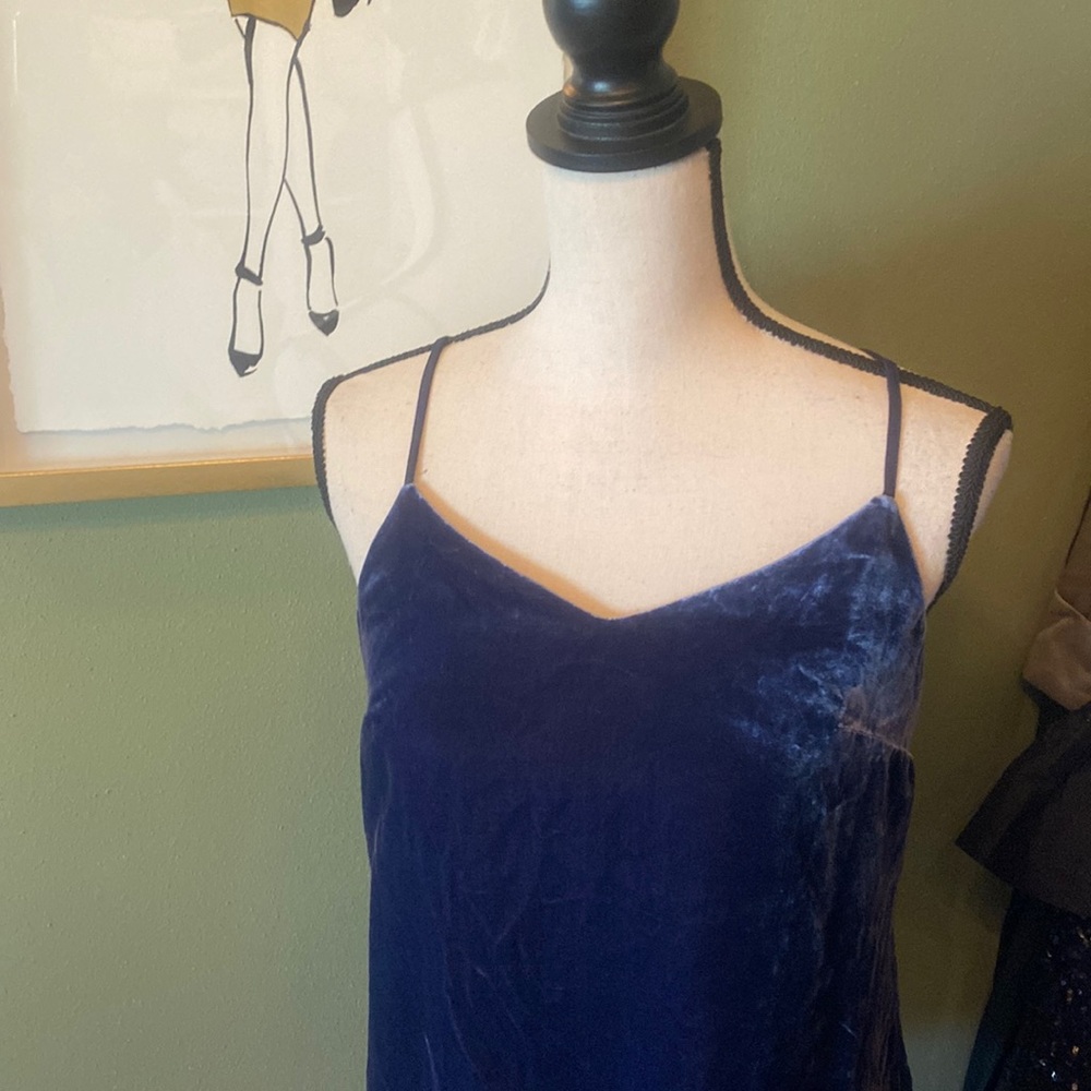 Lily Pulitzer velvet tank top